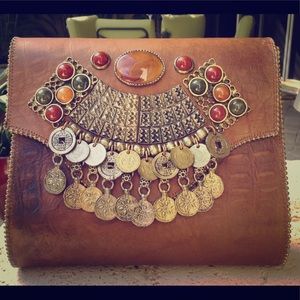 LEATHEROCK Nina Arjani Genuine Leather Bag